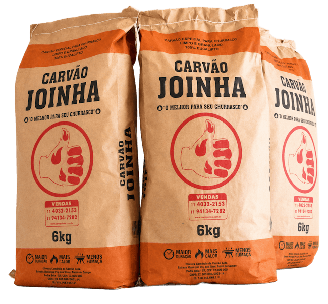 Pacotes de Carvão Joinha